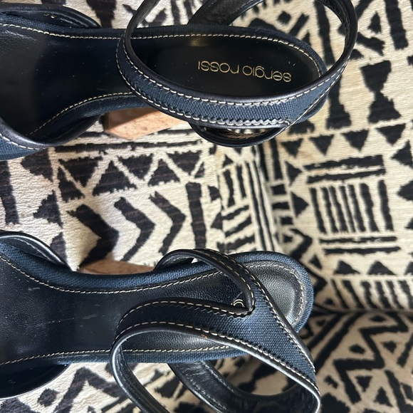 Sergio Rossi Platform Mary Jane Sandal - Picture 8 of 8